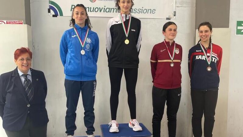 Valeria De Luca oro alla qualificazione dei campionati italiani assoluti di Karate